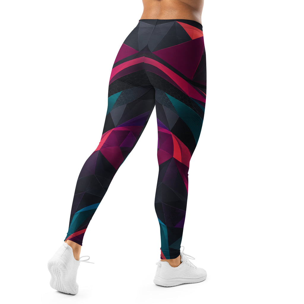 MIHT Jewel Motion Performance Leggings, back view