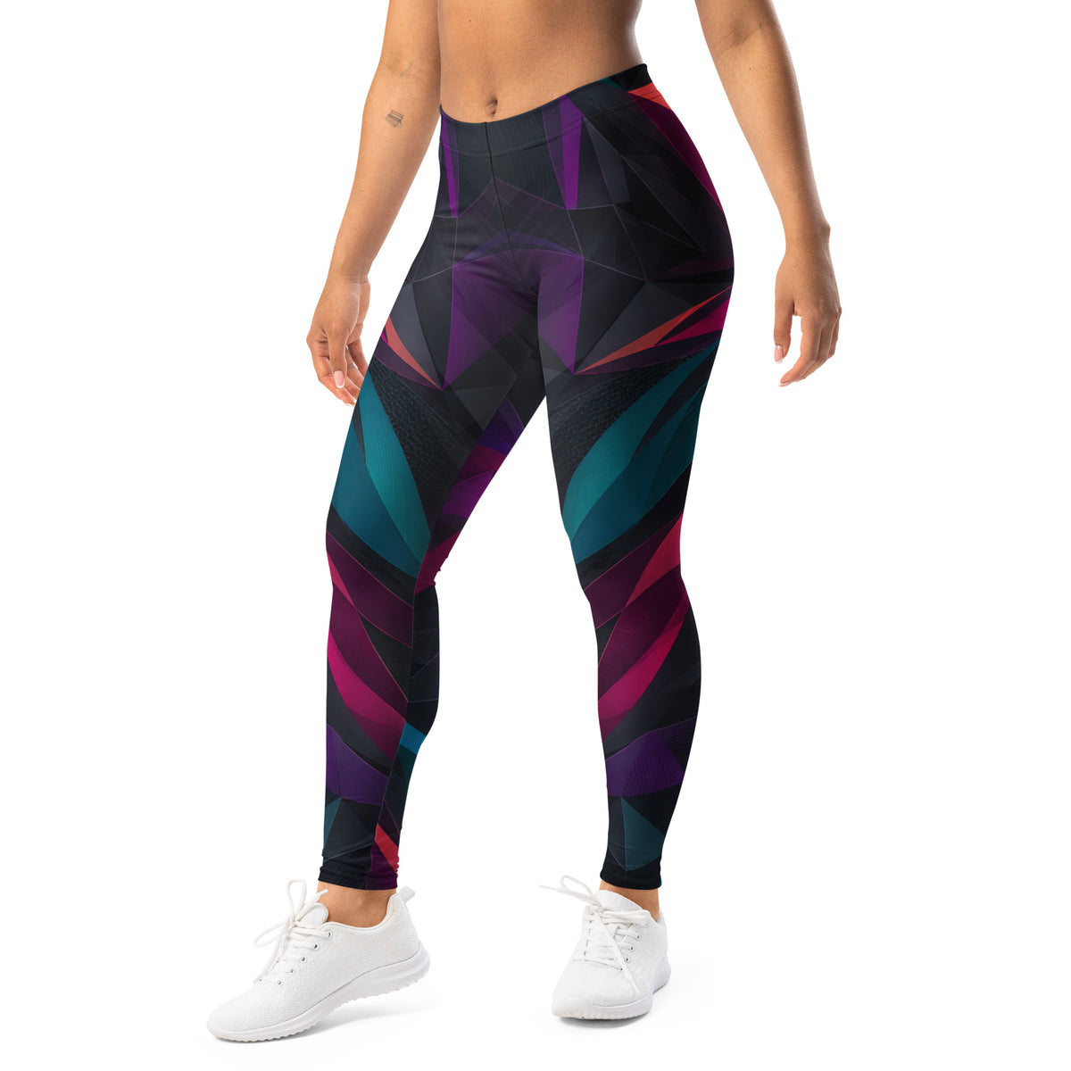 MIHT Jewel Motion Performance Leggings, left-front view