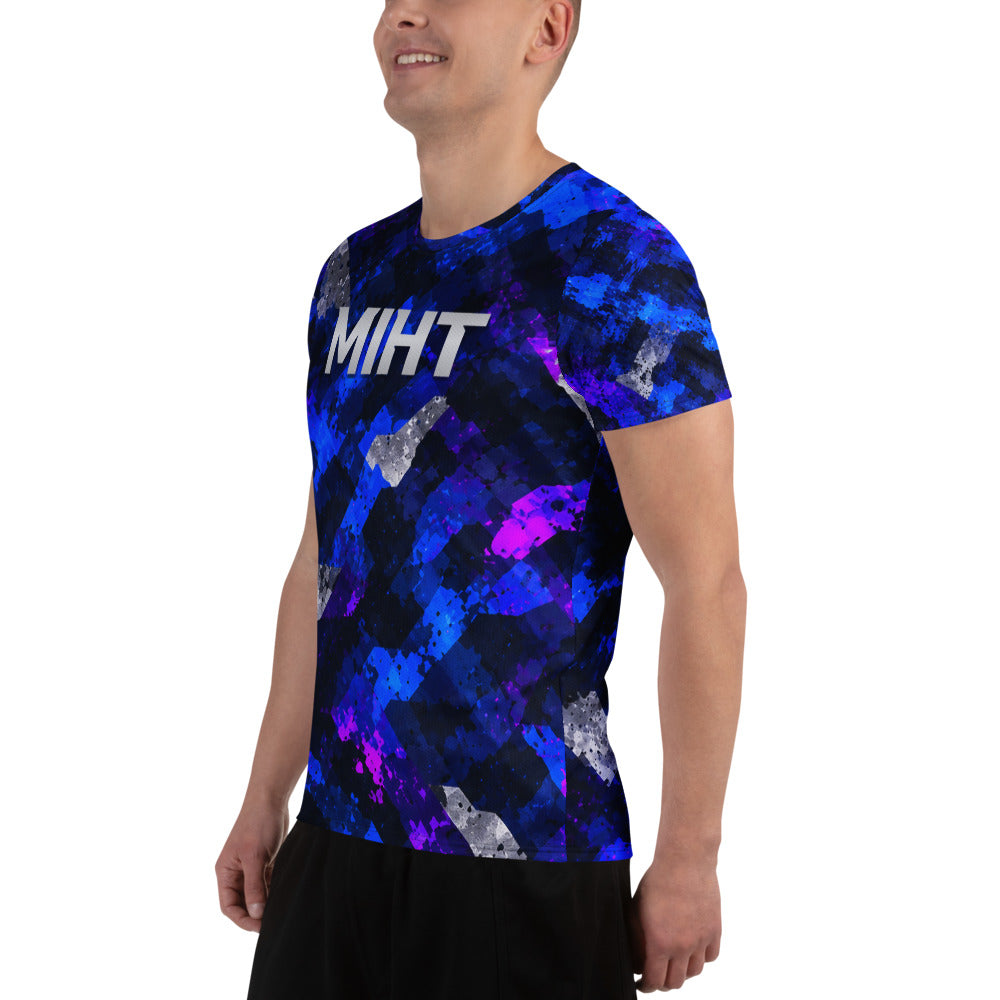 MIHT Kinetic Camo Performance Tee, left-side view