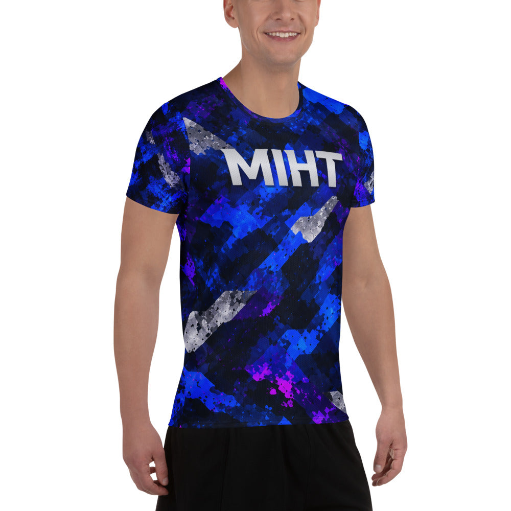 MIHT Kinetic Camo Performance Tee, right-side view
