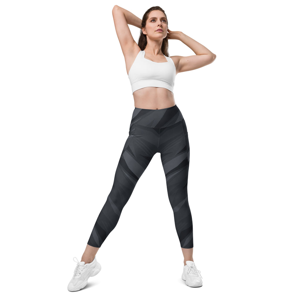 MIHT Pocket Performance Leggings, front lifestyle view
