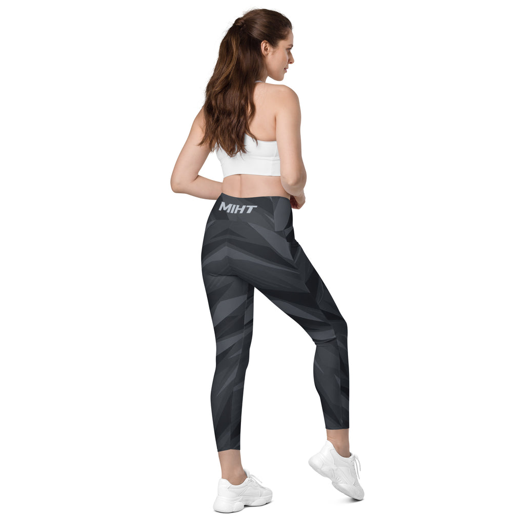 MIHT Pocket Performance Leggings, right-back view
