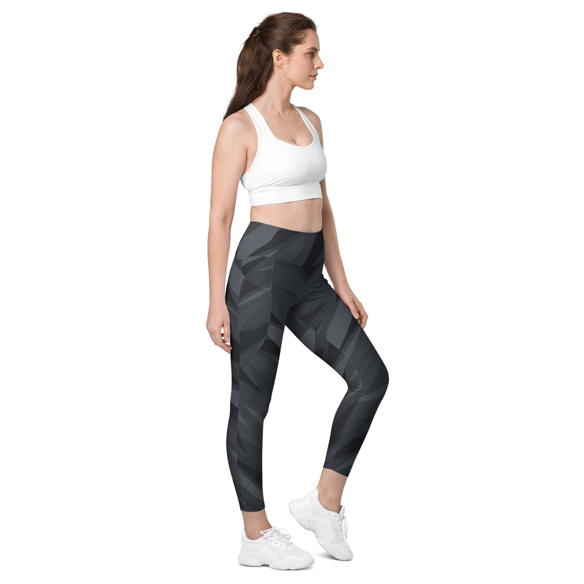 MIHT Pocket Performance Leggings, right-front view